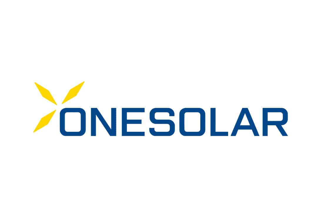 Das Bild zeigt das Logo von OneSolar